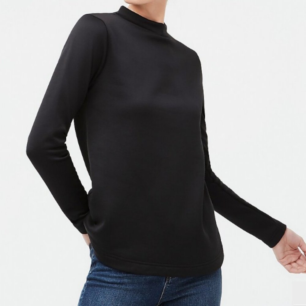 Fleece Mockneck Top